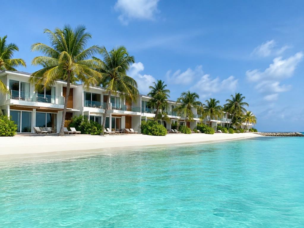 2-bedroom beach villa example